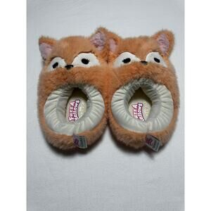 Fuzz A Mallow by Squishmallows Fox Slippers 9/10 Slippers